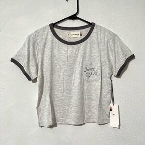 Honor the Gift-Crop baby tee
